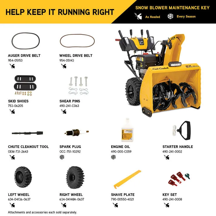 2X 30 in. MAX Snow Blower - 2X Two-Stage Power