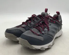 Adidas Women's Galaxy Trail BA8645 Gray Low-Top Running Shoes - Size 8