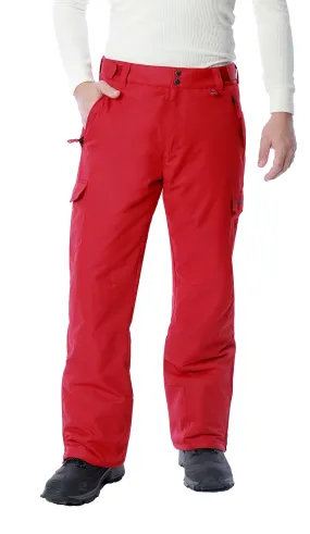 Arctix Men's Snow Sports Cargo Pants, Vintage Red