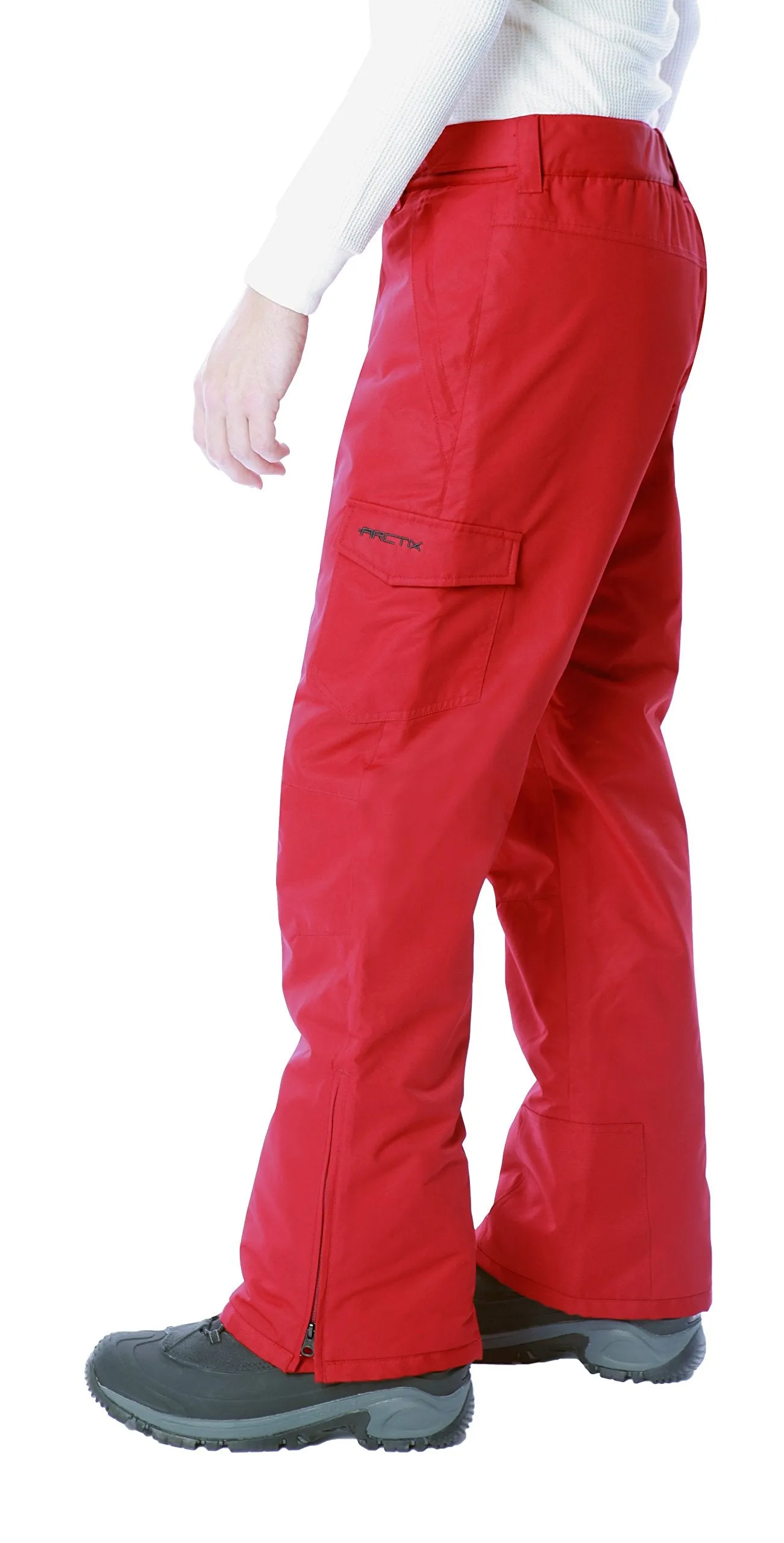 Arctix Men's Snow Sports Cargo Pants, Vintage Red