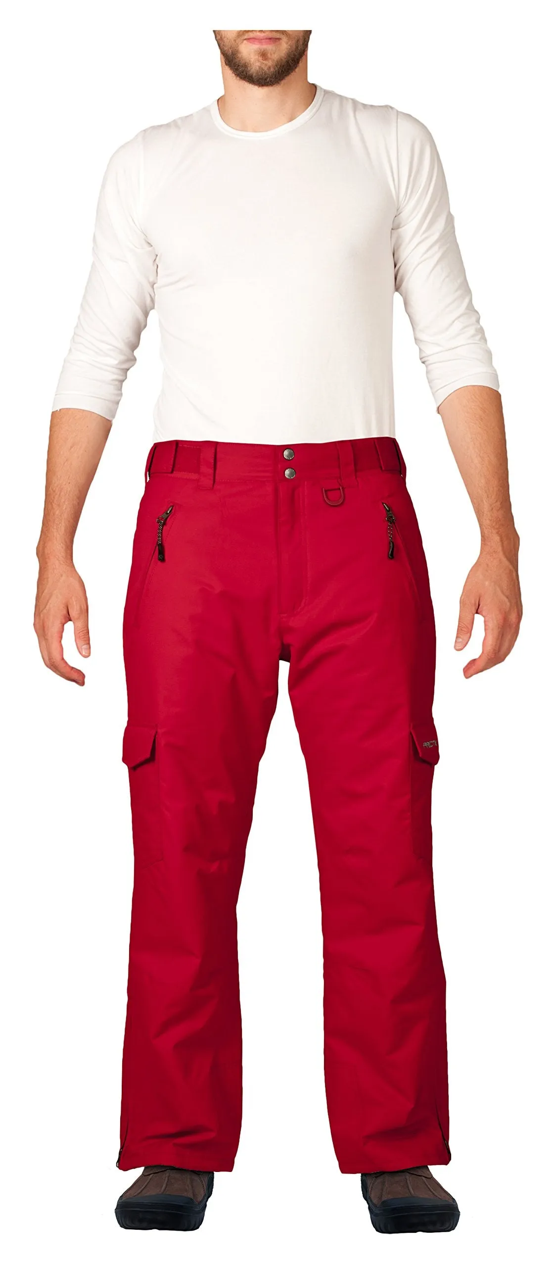 Arctix Men's Snow Sports Cargo Pants, Vintage Red