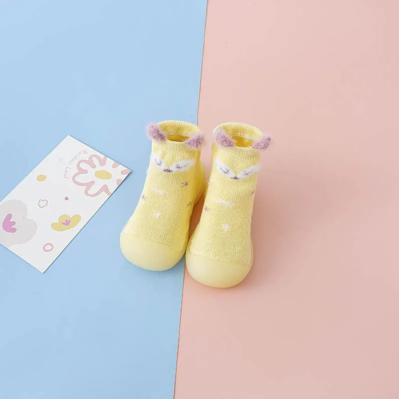 Baby Cartoon Floor Shoes Socks Indoor Soft Bottom Non-slip Toddler Shoes