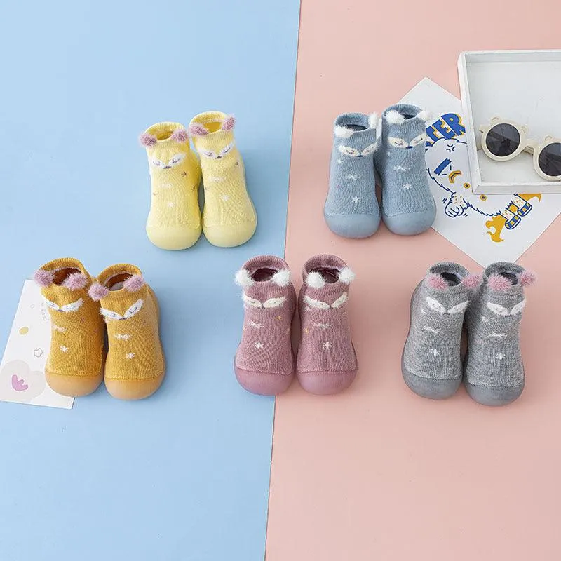 Baby Cartoon Floor Shoes Socks Indoor Soft Bottom Non-slip Toddler Shoes