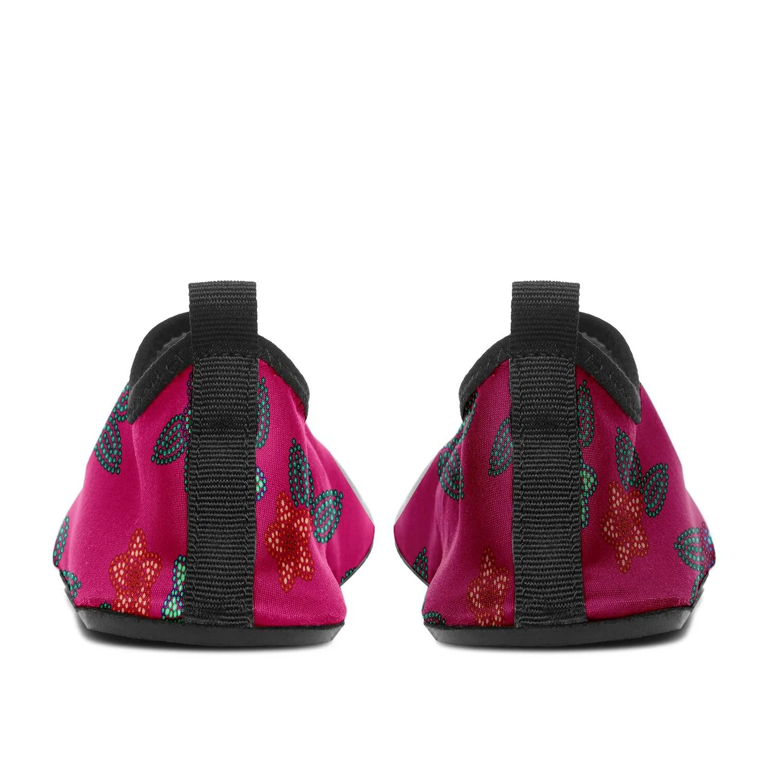 Berry Flowers Sockamoccs Slip On Shoes
