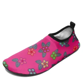 Berry Flowers Sockamoccs Slip On Shoes