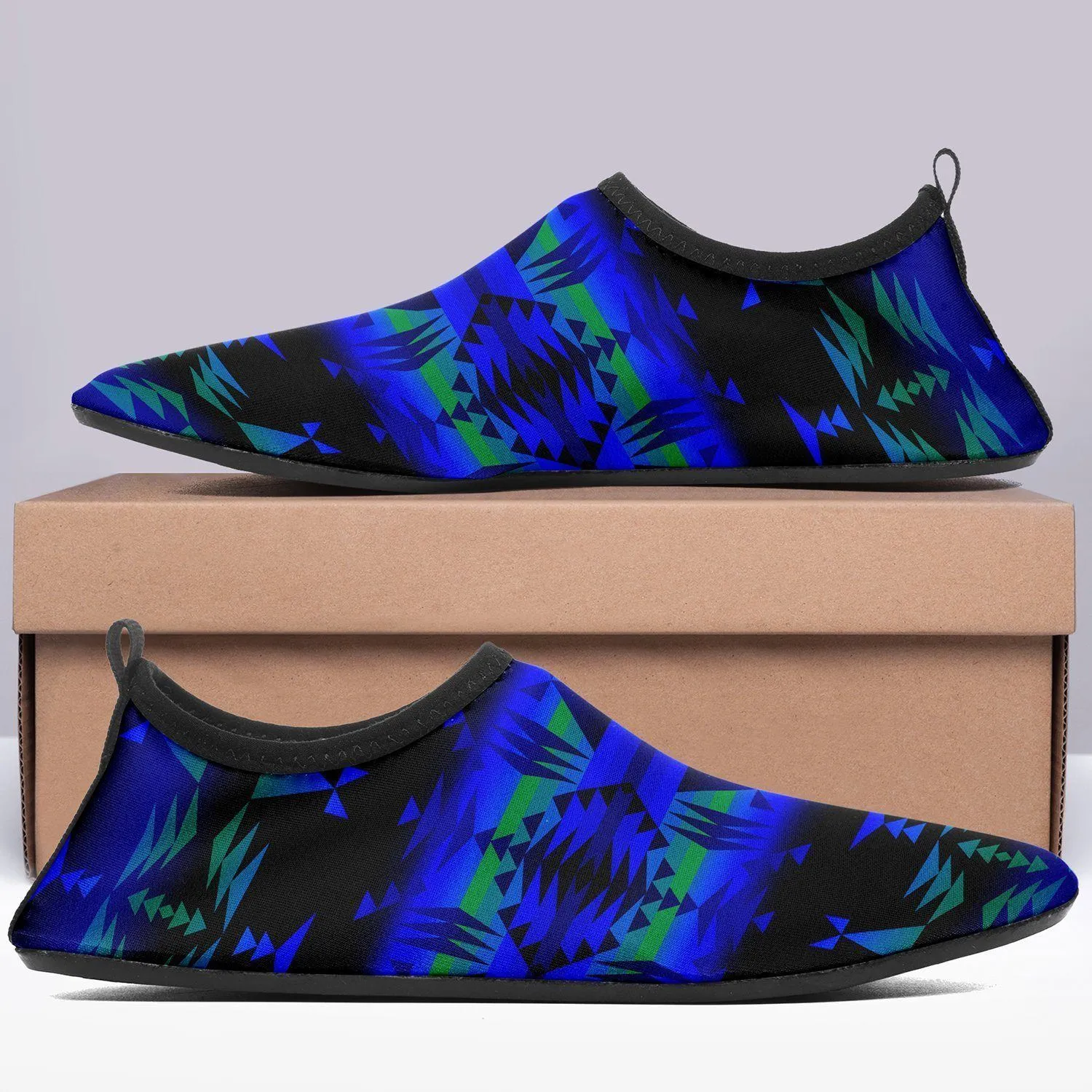 Between the Blue Ridge Mountains Sockamoccs Kid's Sockamoccs Slip On Shoes