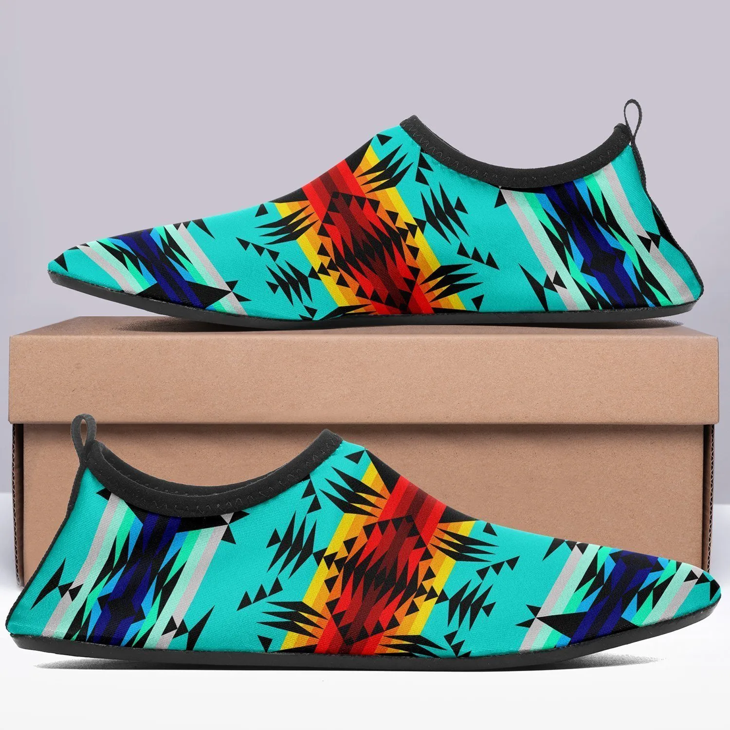 Between the Mountains Sockamoccs Kid's Sockamoccs Slip On Shoes