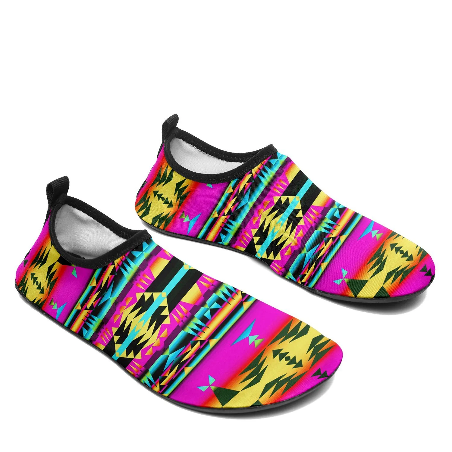 Between the Sunset Mountains Sockamoccs Slip On Shoes
