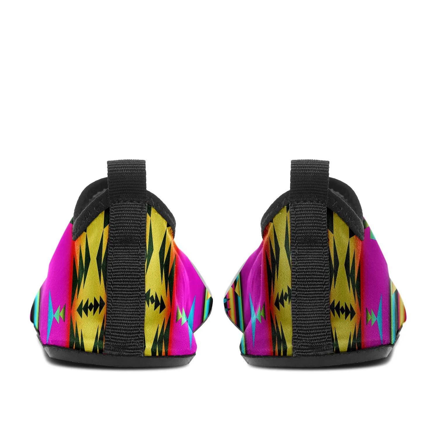 Between the Sunset Mountains Sockamoccs Slip On Shoes