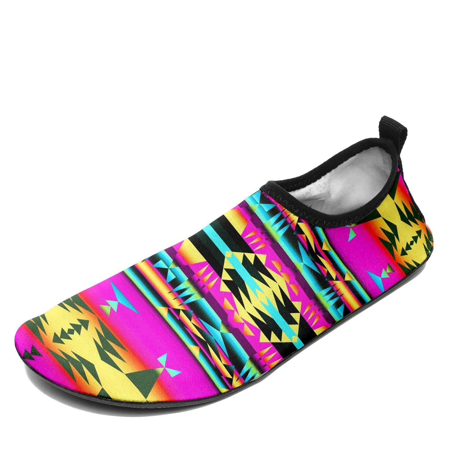 Between the Sunset Mountains Sockamoccs Slip On Shoes