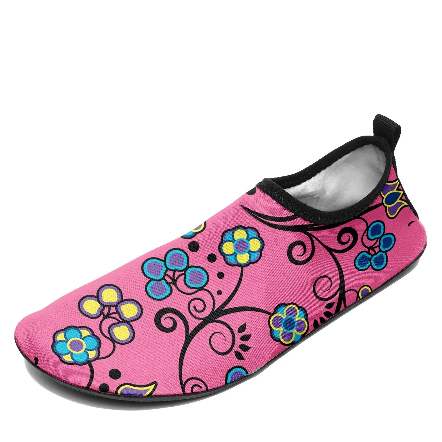 Blue Trio Bubblegum Sockamoccs Slip On Shoes