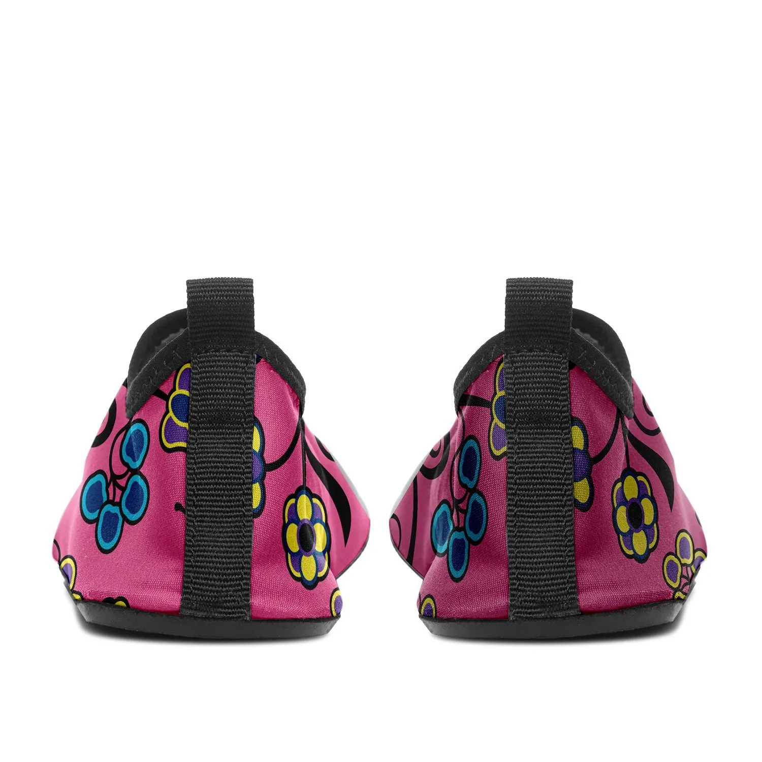Blue Trio Bubblegum Sockamoccs Slip On Shoes