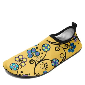 Blue Trio Tuscan Sockamoccs Slip On Shoes