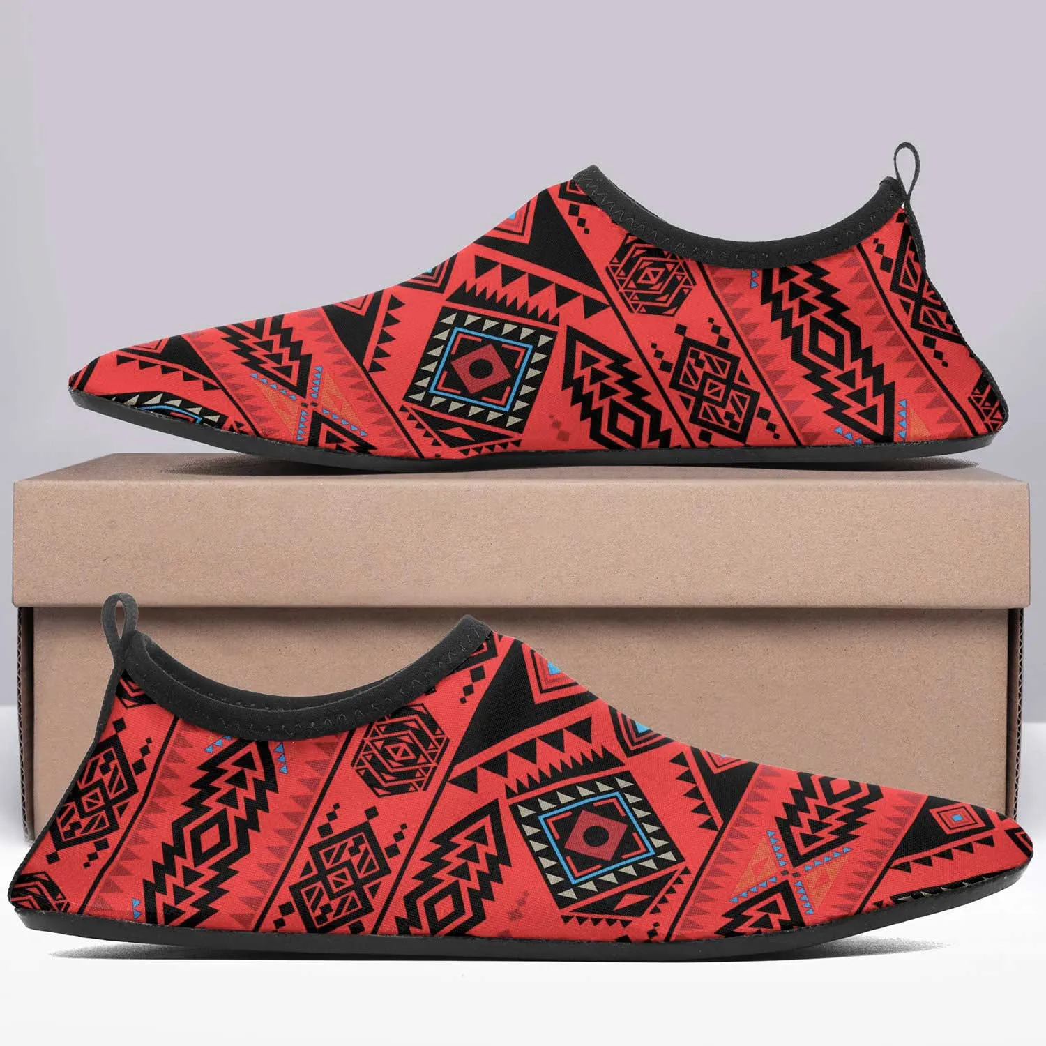 California Coast Mask Sockamoccs Slip On Shoes