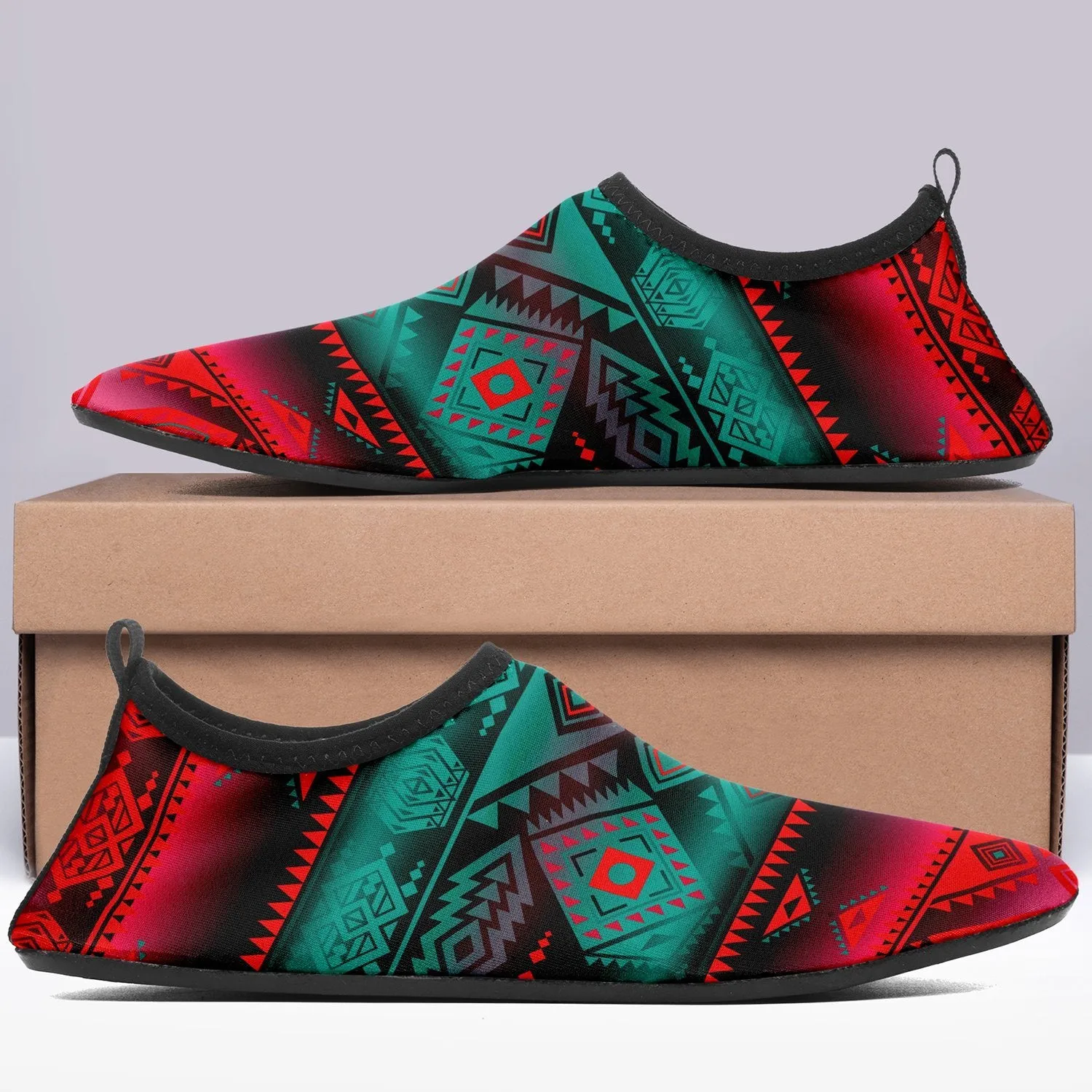 California Coast Summer Gather Sockamoccs Slip On Shoes
