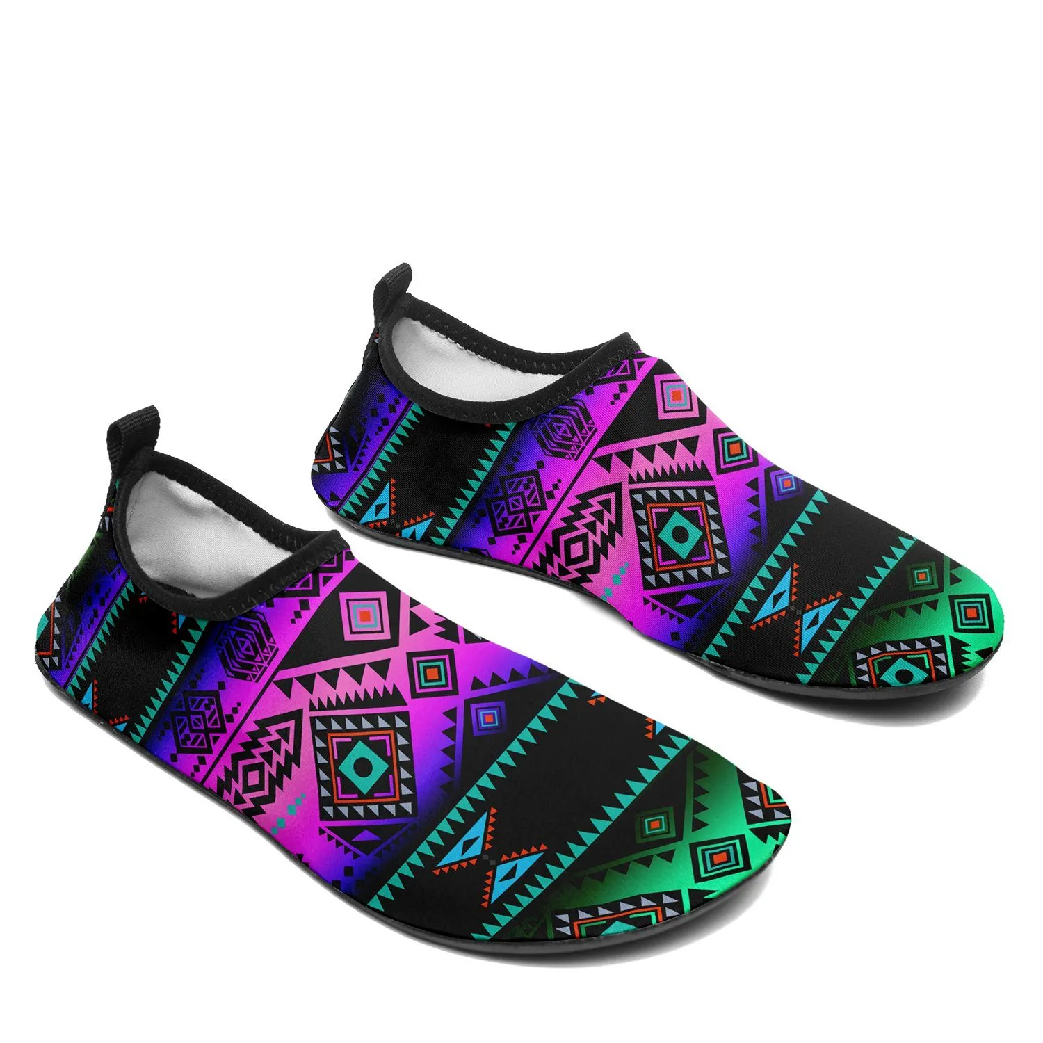 California Coast Sunrise Sockamoccs Slip On Shoes
