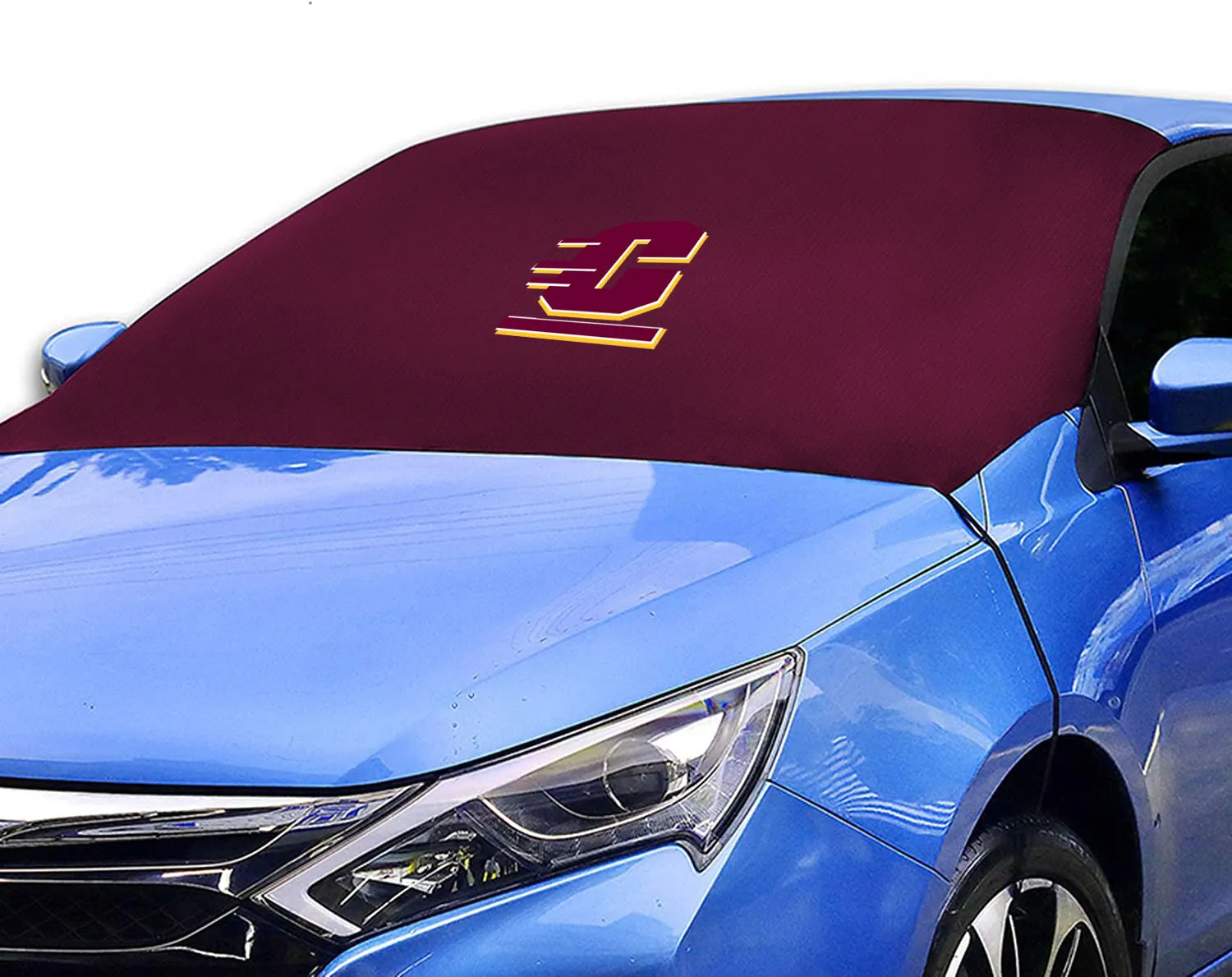 Central Michigan Chippewas NCAA Car SUV Front Windshield Sun Snow Cover