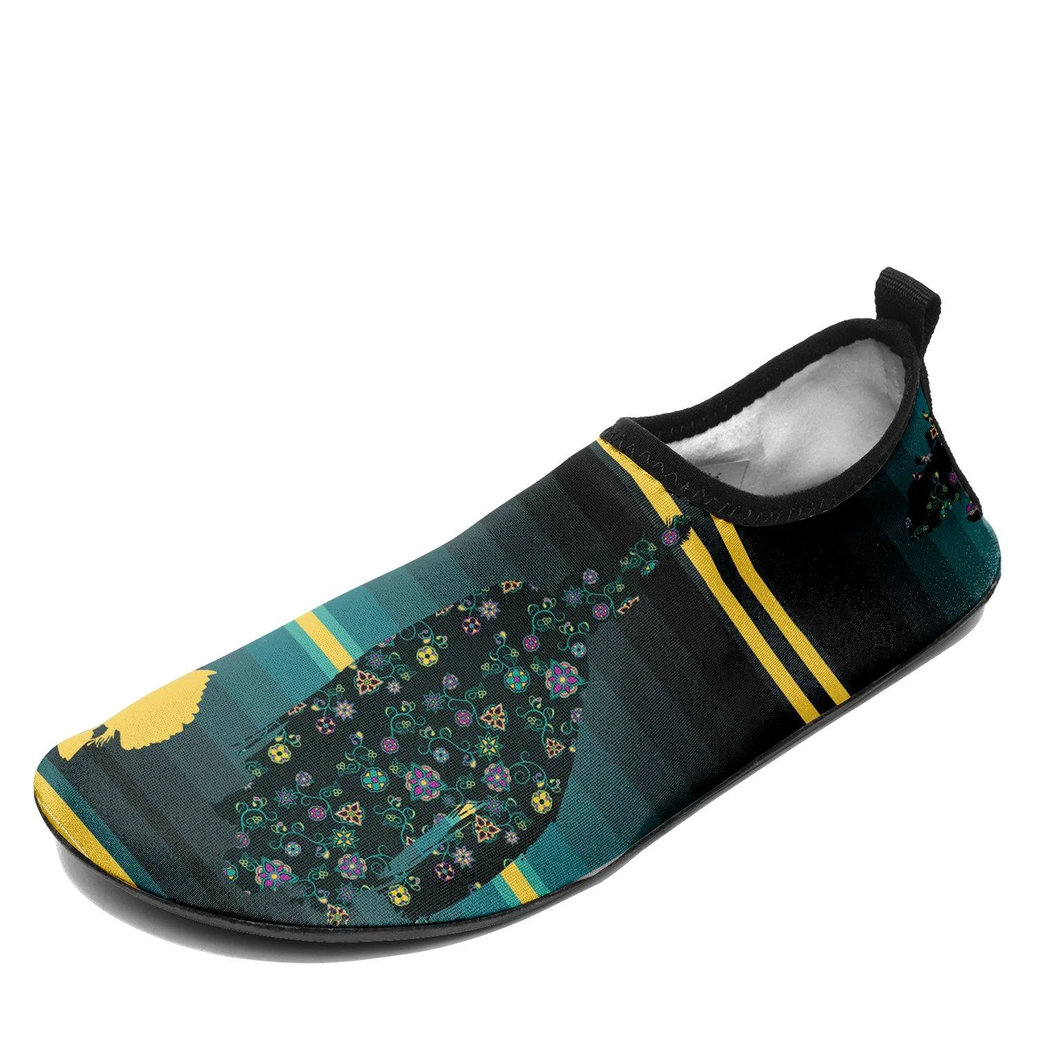 Dancers Inspire Green Sockamoccs Slip On Shoes