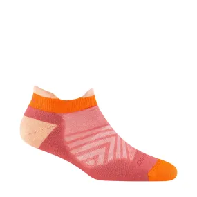 Darn Tough Women's Run No Show Tab Ultra-Lightweight Running Sock in Canyon