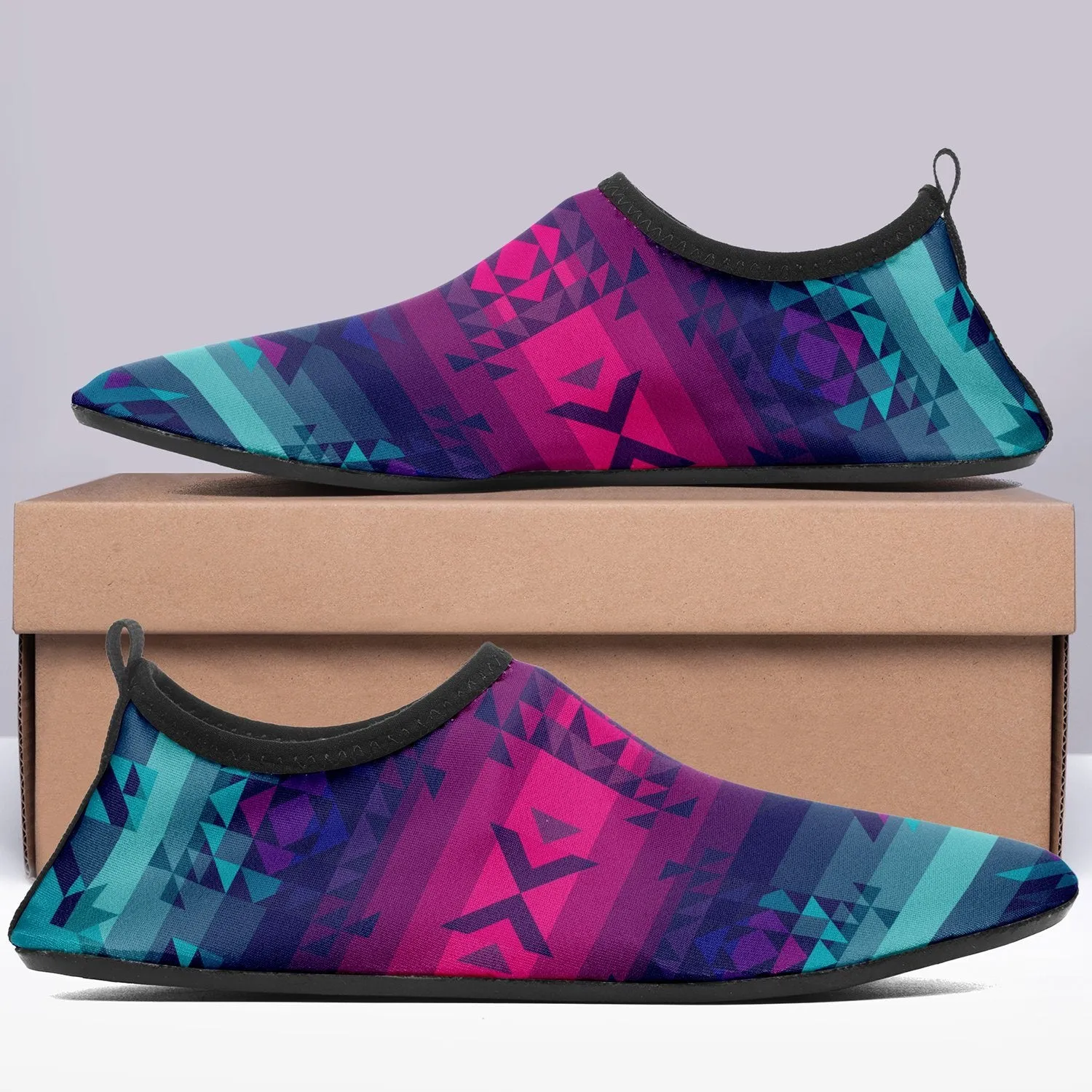 Dimensional Brightburn Sockamoccs Slip On Shoes