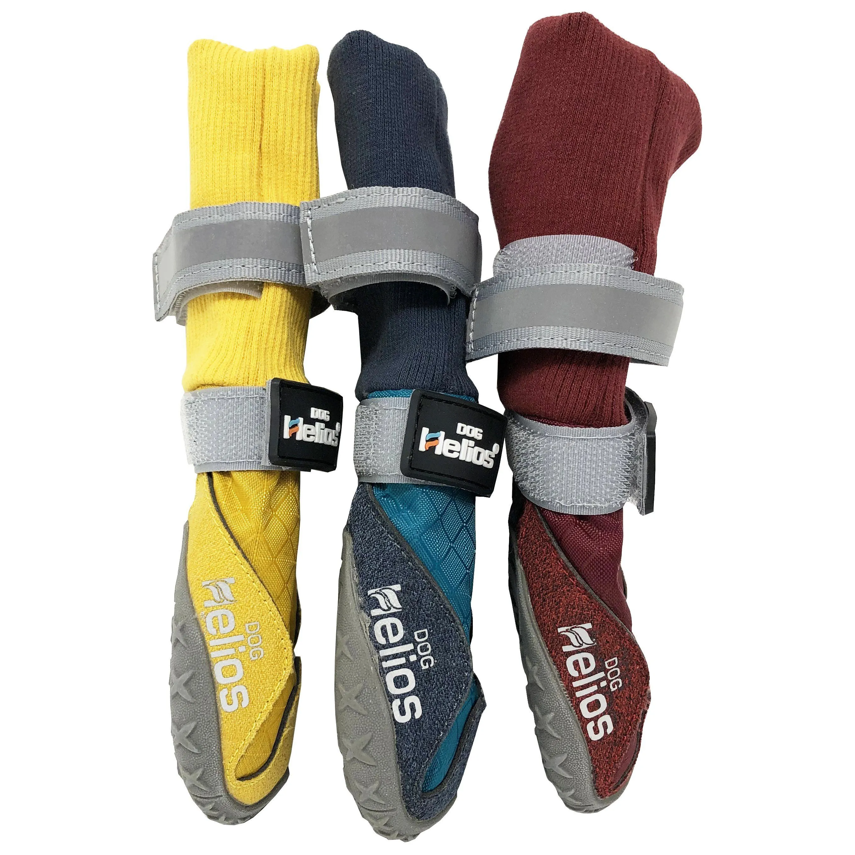 Dog Helios 'Traverse' Premium Grip High-Ankle Outdoor Dog Boots - Set Of 4