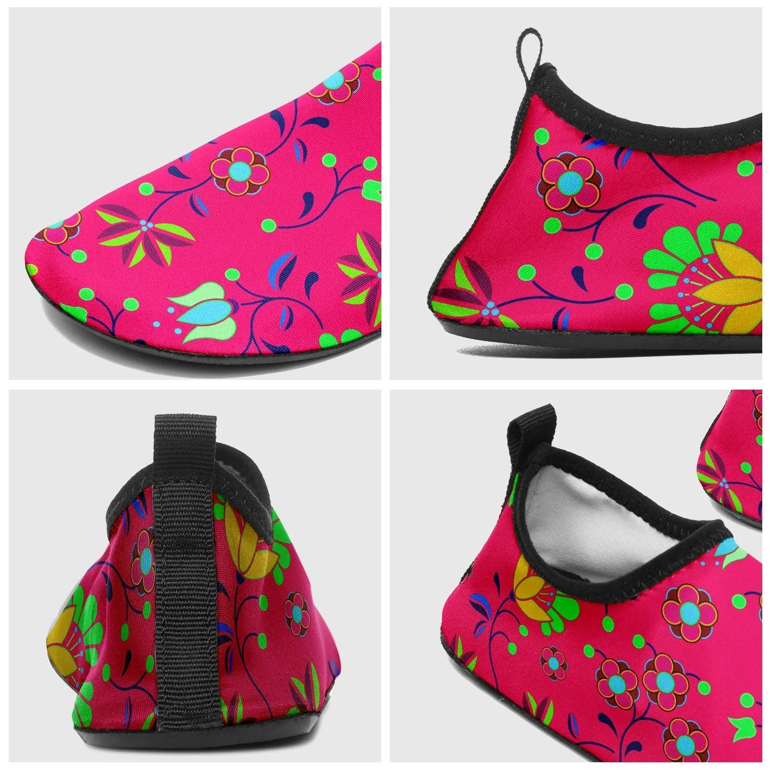 Fleur Indigine Rouge Sockamoccs Slip On Shoes