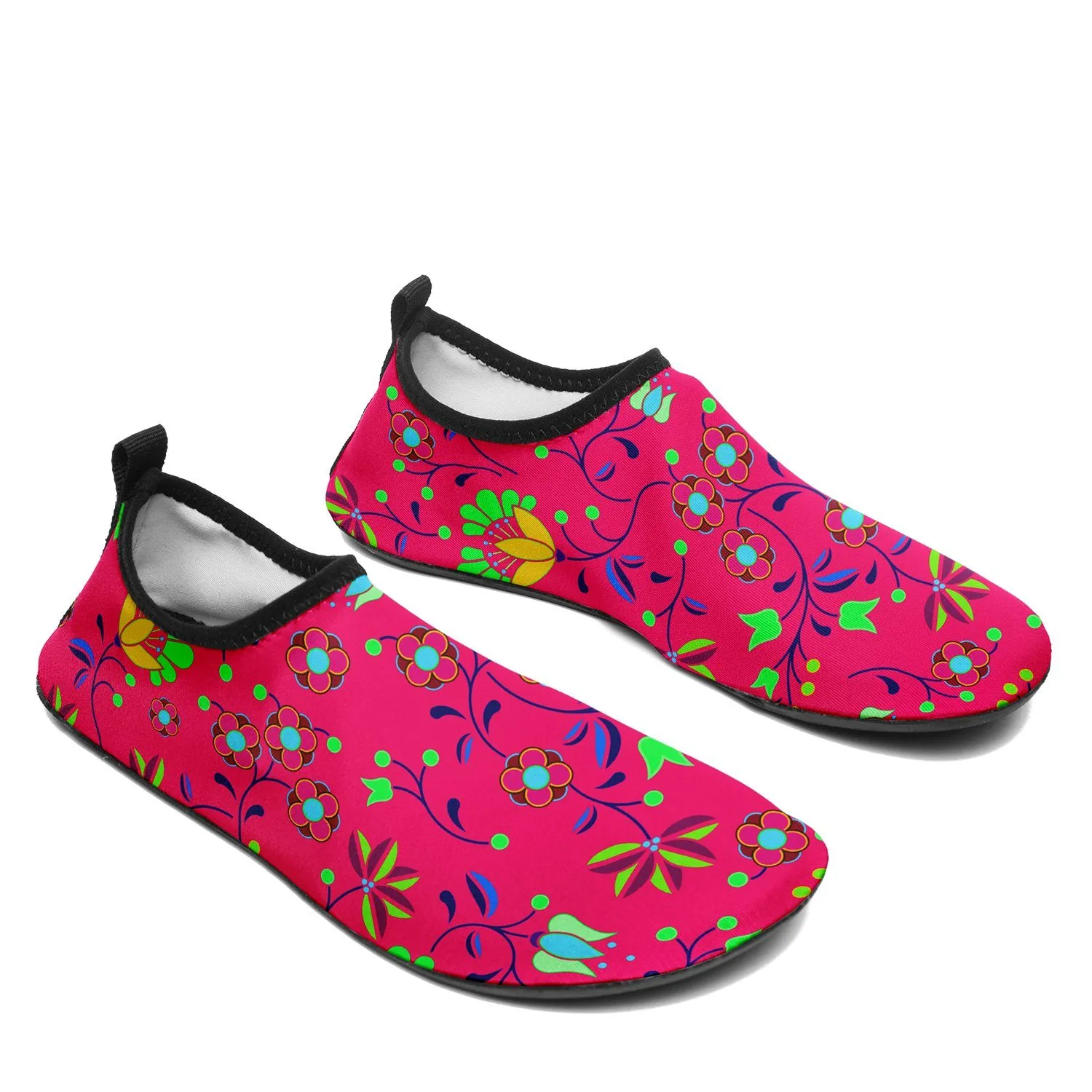 Fleur Indigine Rouge Sockamoccs Slip On Shoes