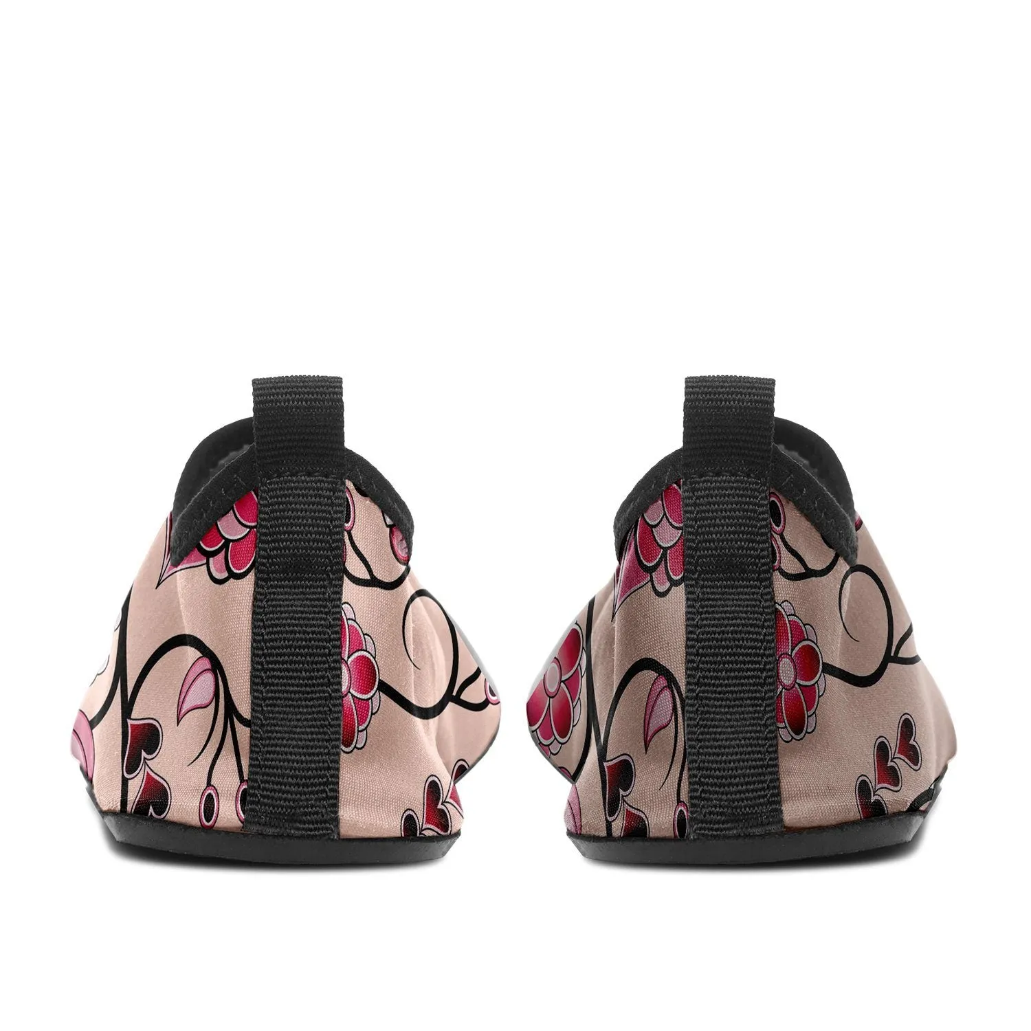 Floral Amour Sockamoccs Slip On Shoes