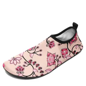 Floral Amour Sockamoccs Slip On Shoes