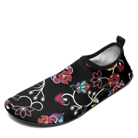 Floral Danseur Sockamoccs Slip On Shoes