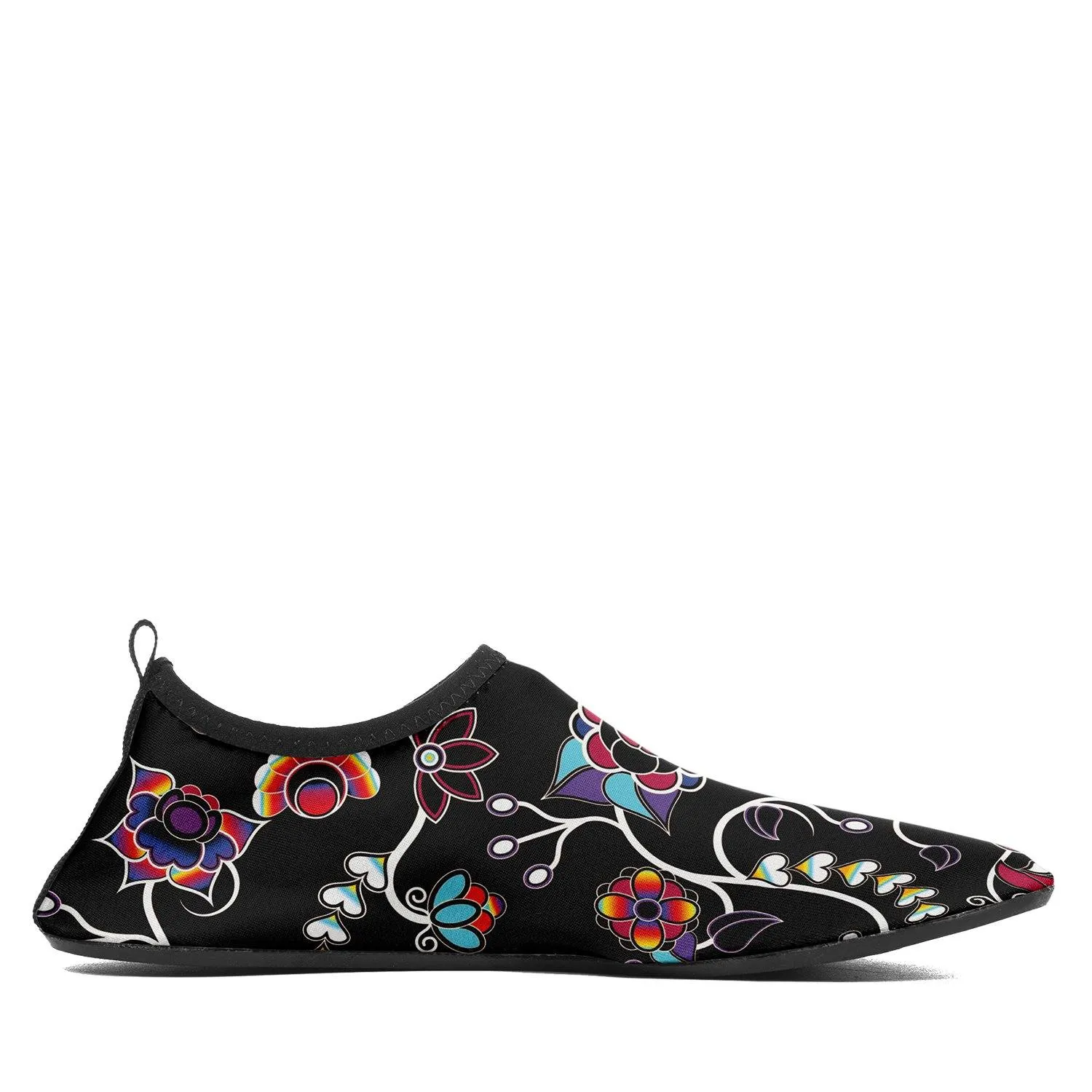 Floral Danseur Sockamoccs Slip On Shoes