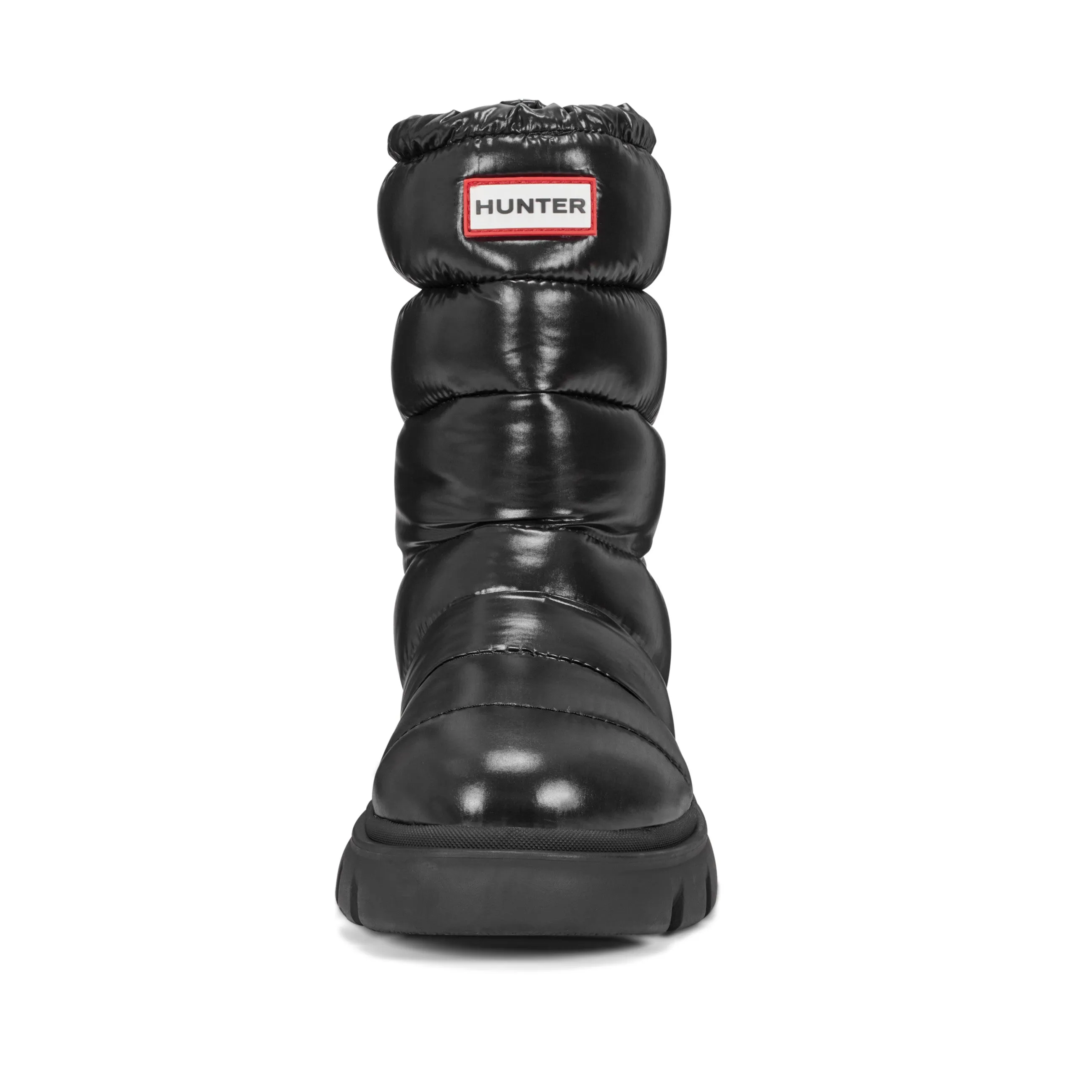 Hunter Women's Maribel Lug Sole Insulated Waterproof Snow Booties Black HWMARIBEL 001