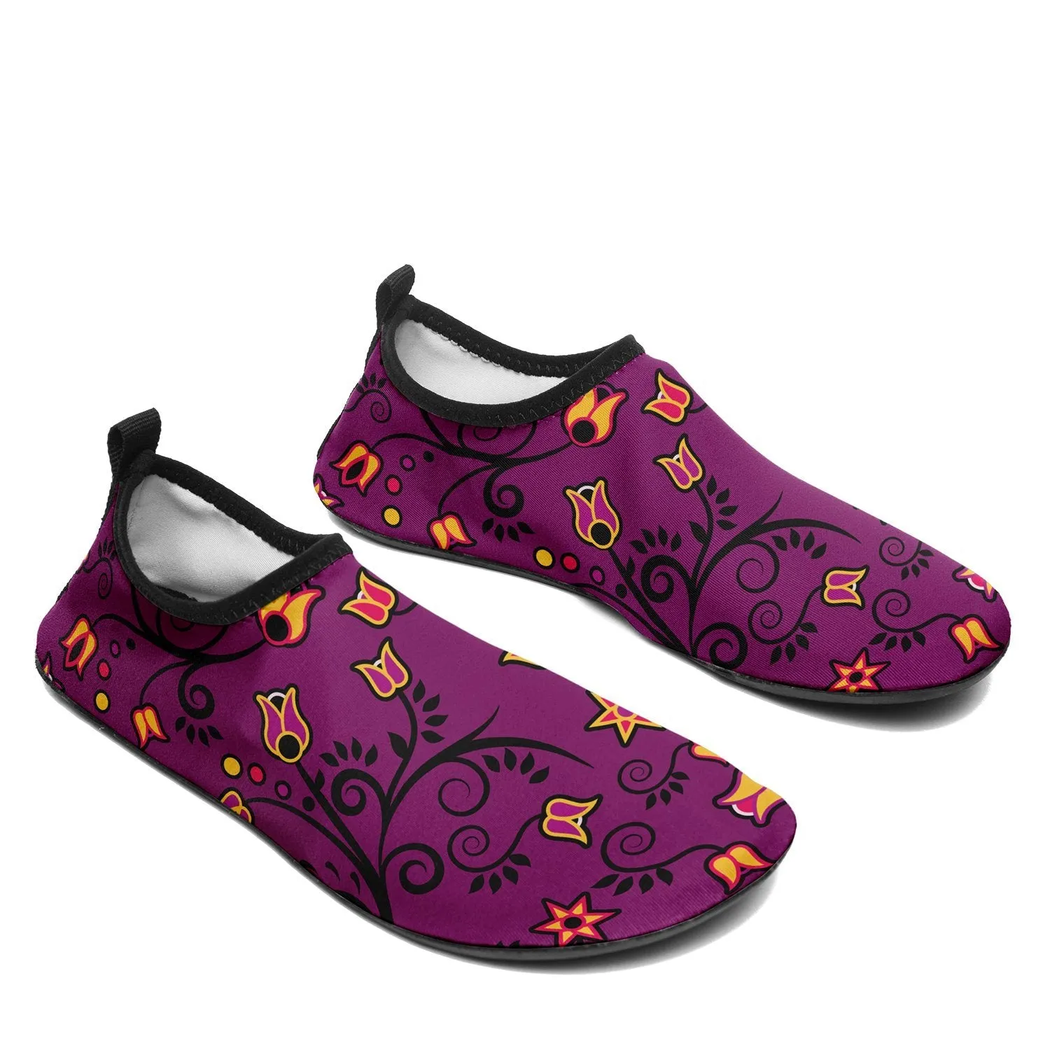 Lolipop Star Sockamoccs Slip On Shoes