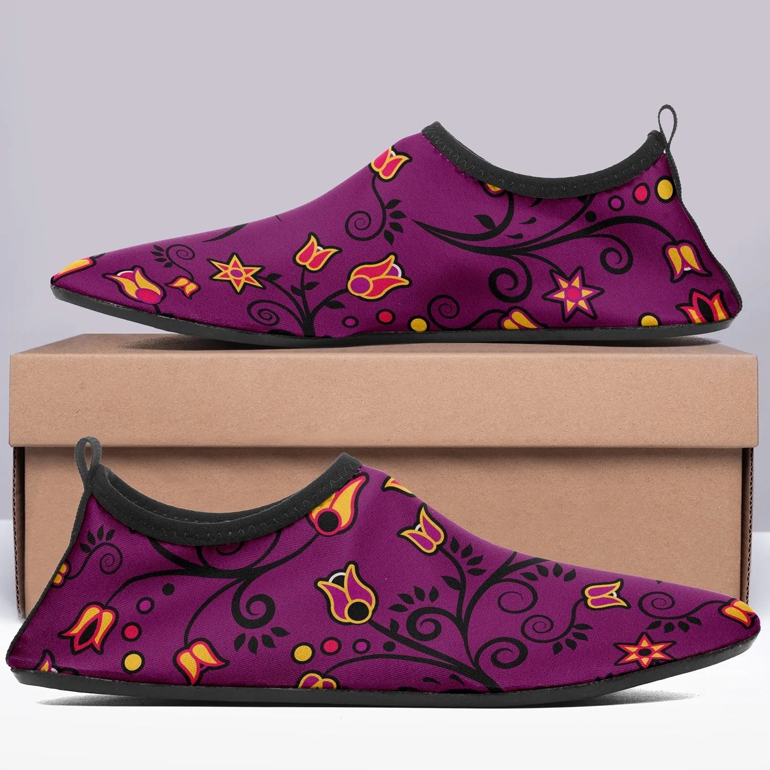 Lolipop Star Sockamoccs Slip On Shoes