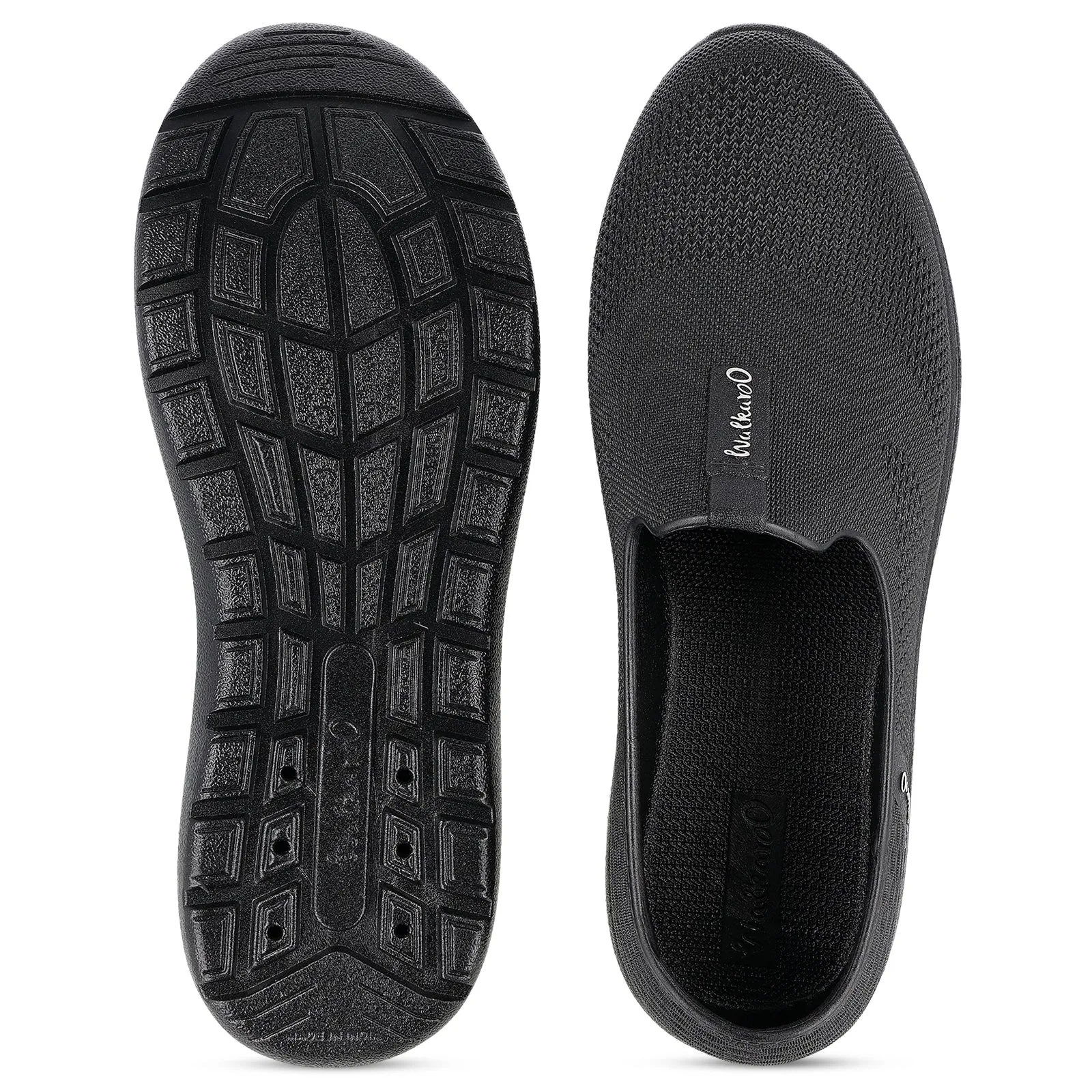 Men's Slip-On Rain Shoes - WC4713 Black