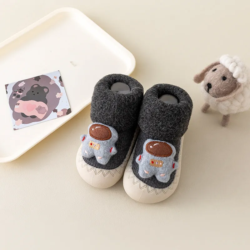 Non-Slip Baby Sock Shoes - Astronaut