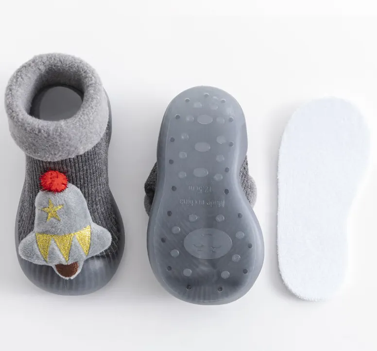 Non-Slip Baby Sock Shoes - Christmas