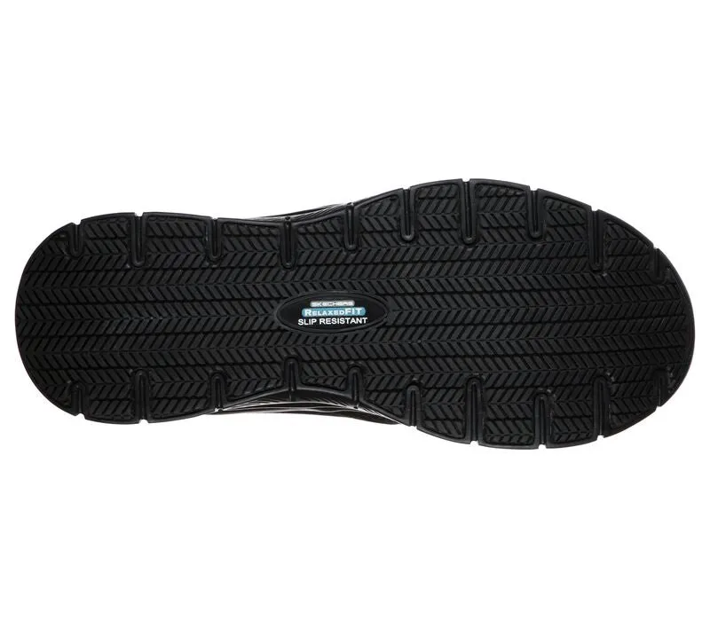 SKECHERS Non Slip MEN'S Work Relaxed Fit McAllen 77048 Extra Wide