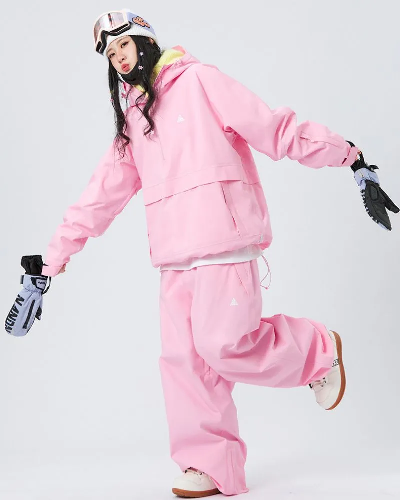 Ski Wear 3L Cold-resistant Pure Snow Suit