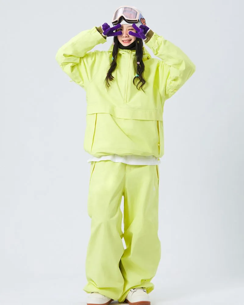 Ski Wear 3L Cold-resistant Pure Snow Suit