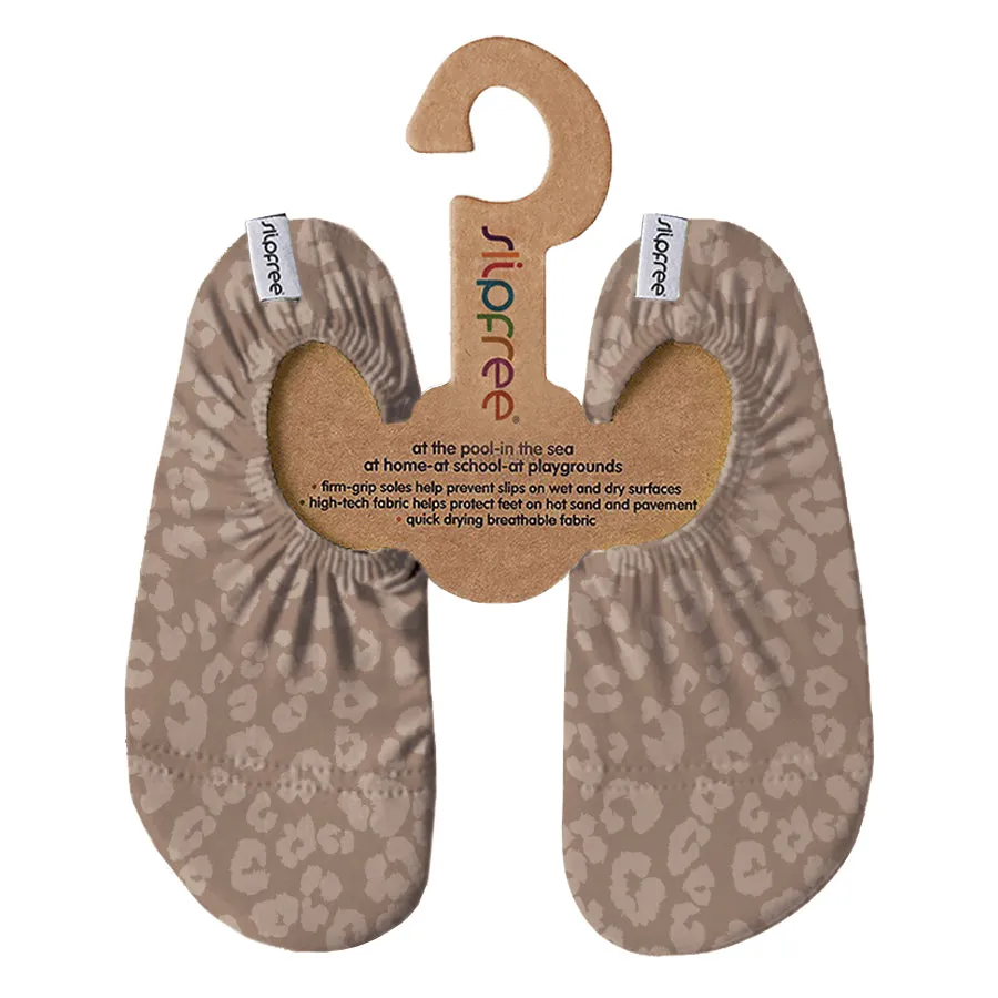 Slipfree - Non-Slip Swim Shoes - Leopard