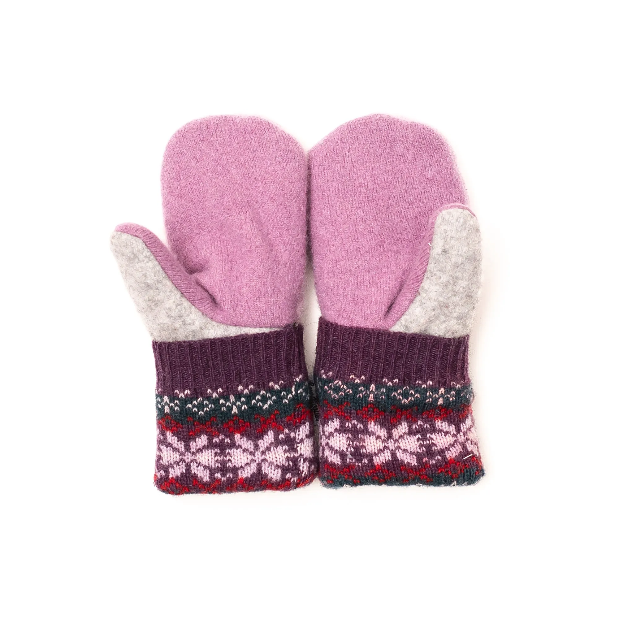 Small Kid's Wool Sweater Mittens | Little Ones