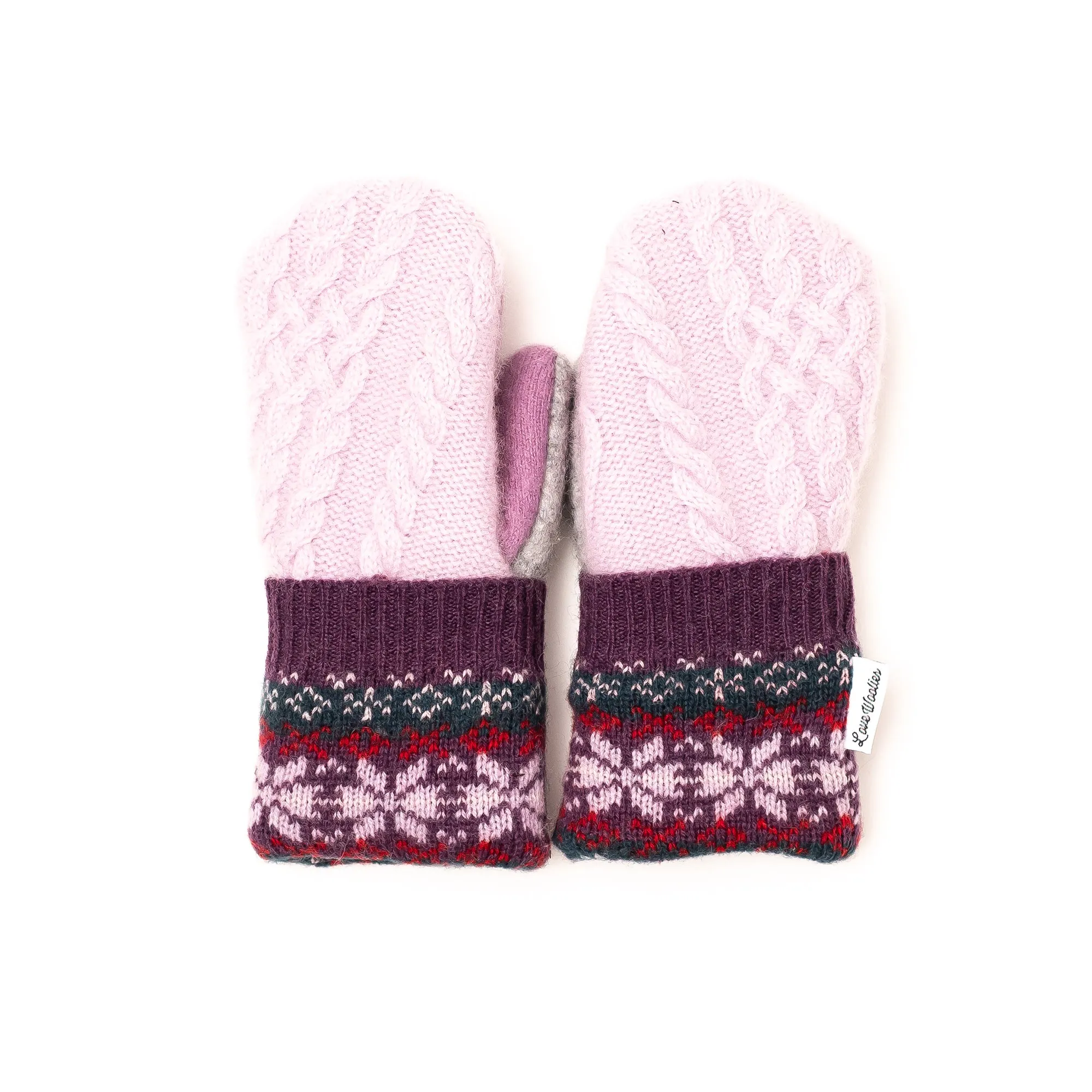 Small Kid's Wool Sweater Mittens | Little Ones