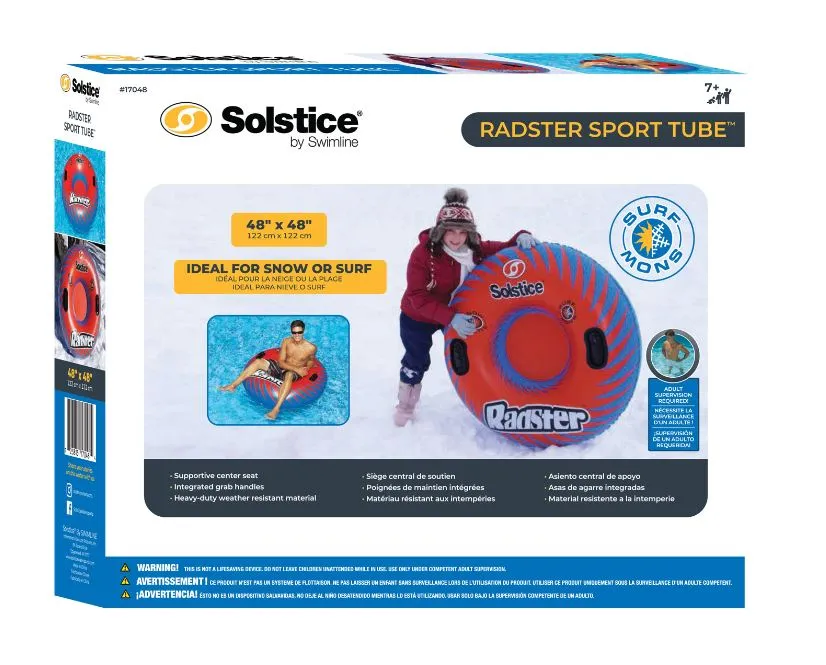 Solstice - Radster Snow Tube 48"