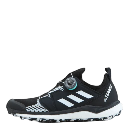 Terrex Agravic BOA® Trail Running Shoes Core Black / Cloud White / Acid Mint