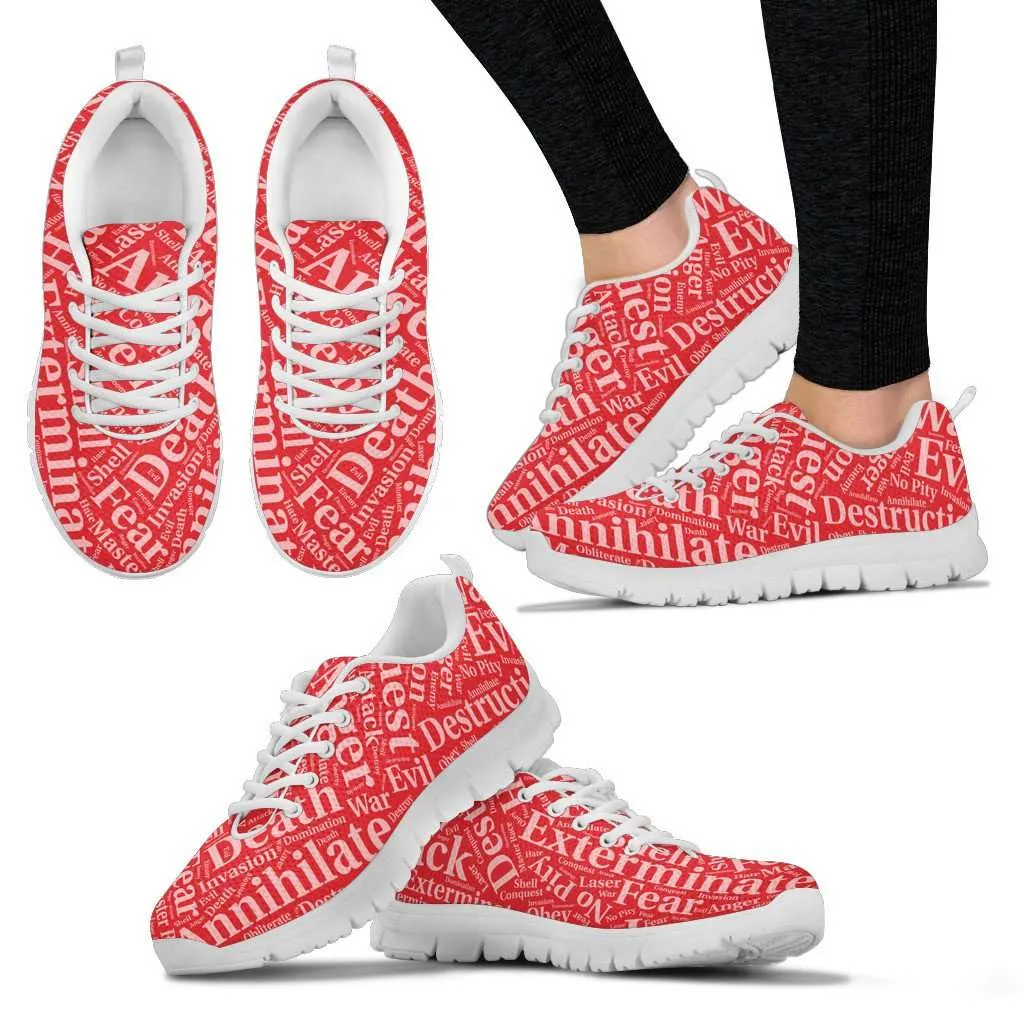 Timey Wimey Dalek Terms Running Shoes