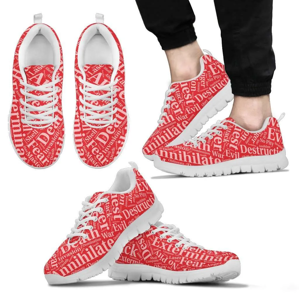 Timey Wimey Dalek Terms Running Shoes