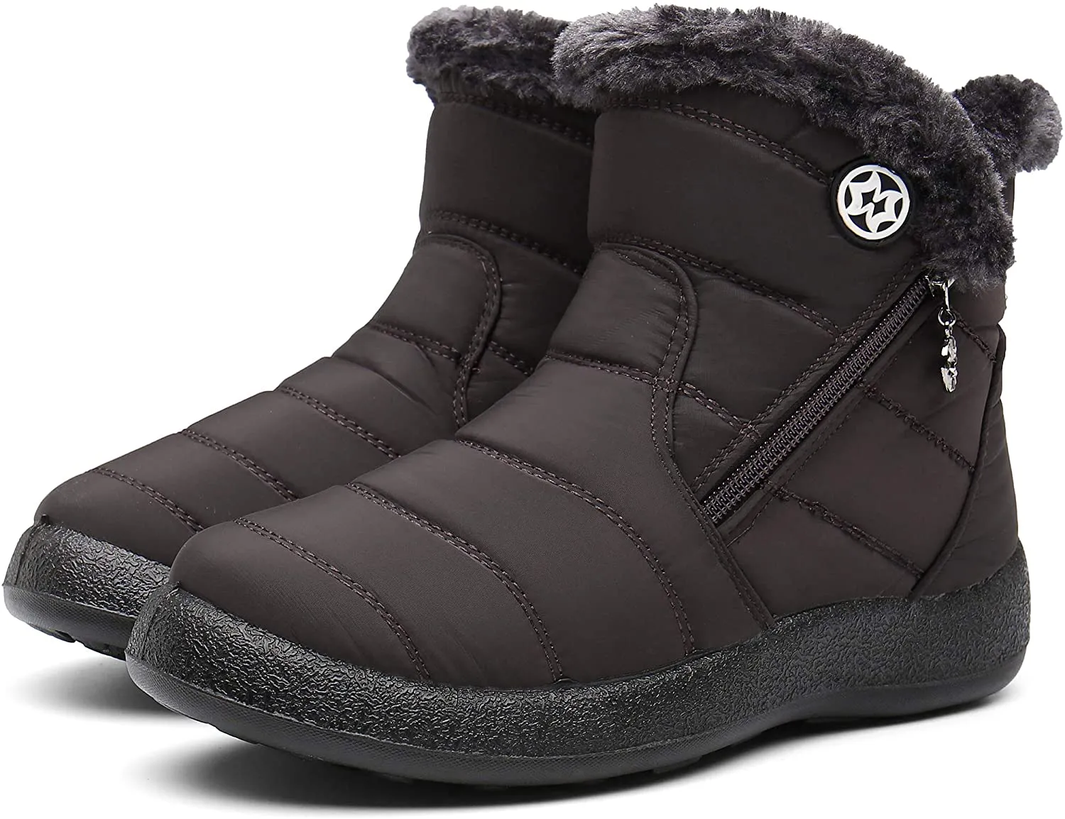 Women's winter boots waterproof warm lined snow boots winter shoes winter short shaft boots boots shoes