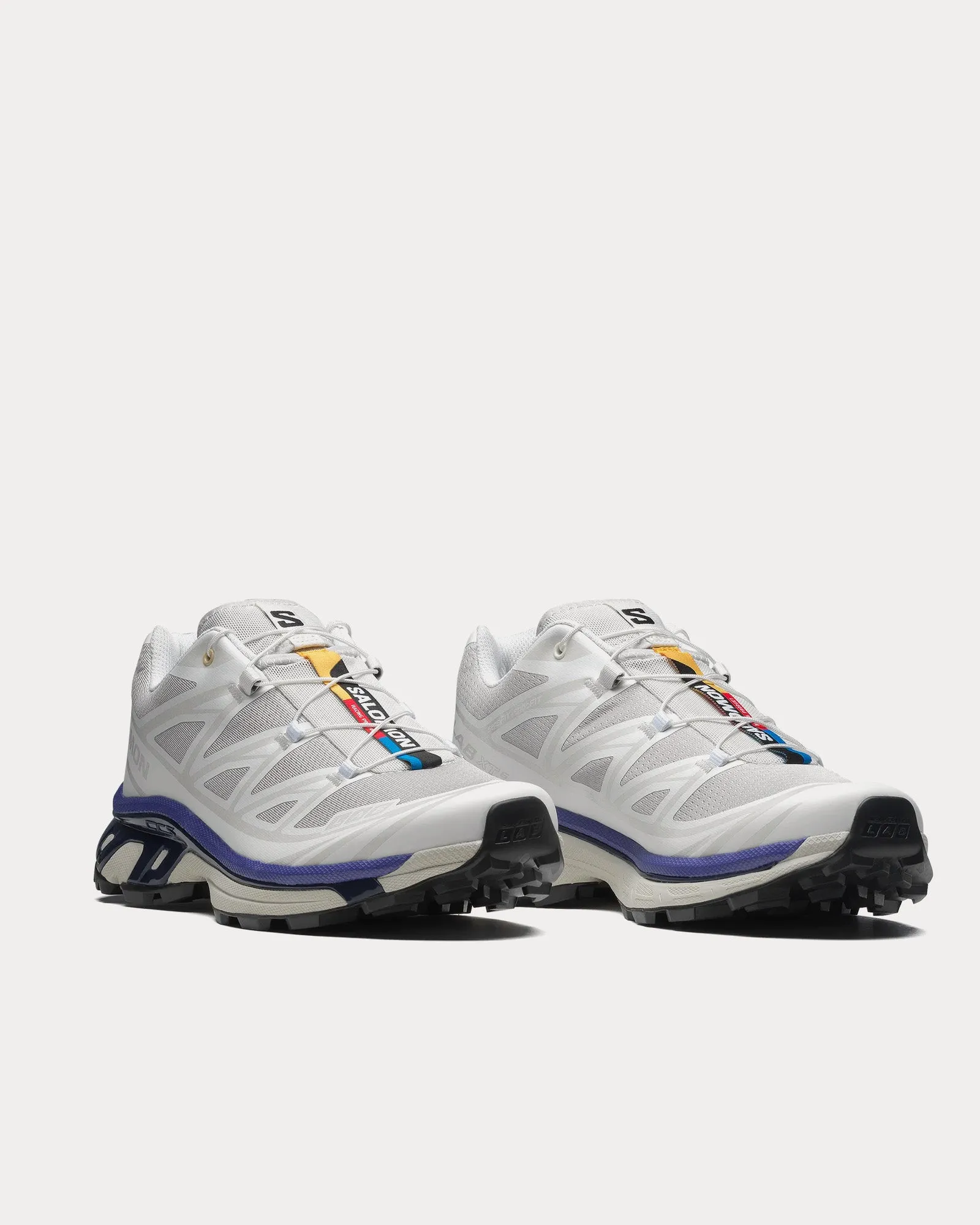 XT-6 White / Lunar Rock / Liberty Aqua Low Top Sneakers